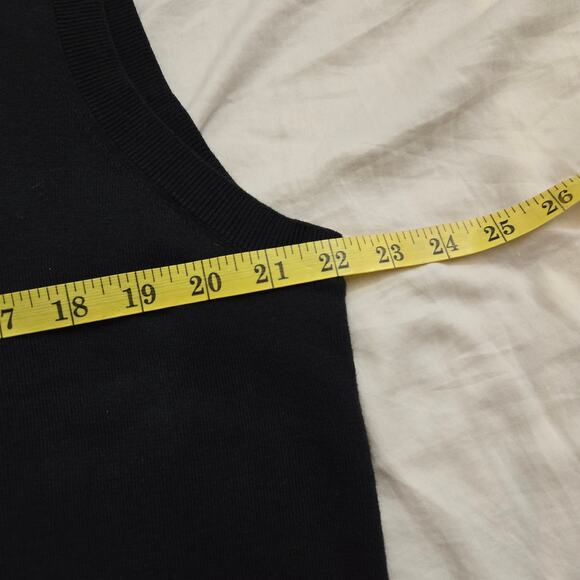 Polo Ralph Lauren Sweater Vest Size L Navy Blue Pima Cotton Purple Logo - Picture 8 of 13